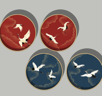 新中式装饰挂画