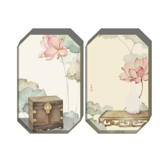 新中式装饰挂画