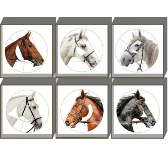 现代马装饰挂画