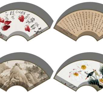 新中式装饰挂画