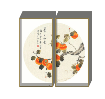 新中式装饰挂画