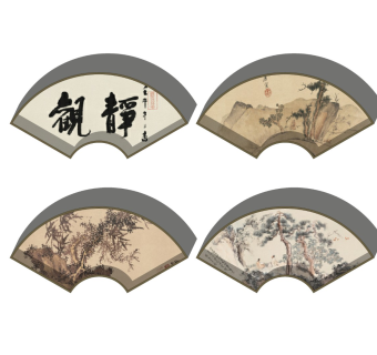 新中式装饰挂画