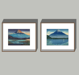 新中式装饰挂画