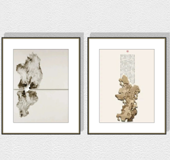 新中式装饰挂画