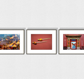 新中式故宫装饰挂画