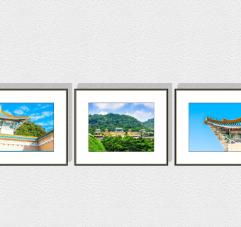 新中式故宫装饰挂画