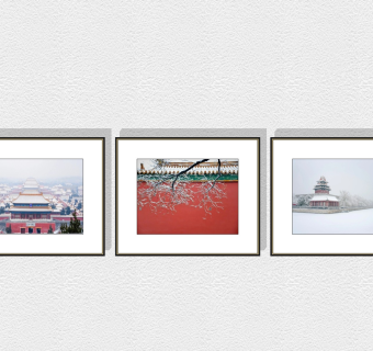 新中式故宫装饰挂画