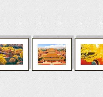 新中式故宫装饰挂画