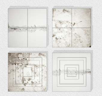 肌理，做旧材质墙饰