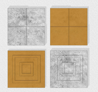 肌理，做旧材质墙饰