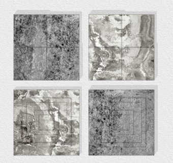 肌理，做旧材质墙饰