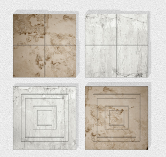 肌理，做旧材质墙饰