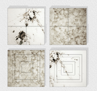 肌理，做旧材质墙饰