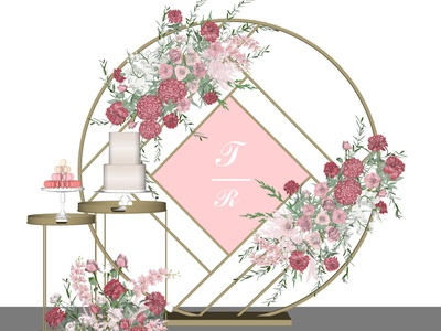 现代风格美陈SU模型下载