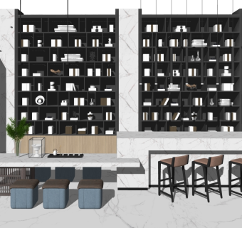 侨信雲起设计SU模型下载