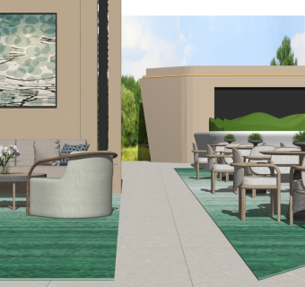 明德设计SU模型下载