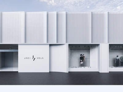 【SU悬赏模型】现代风格服装专卖店SU模型下载