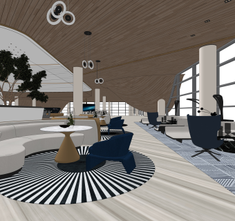 黄全集艾设计SU模型下载