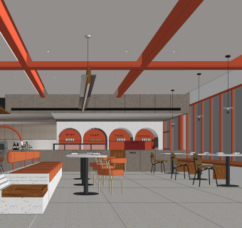 朴开十向设计SU模型下载