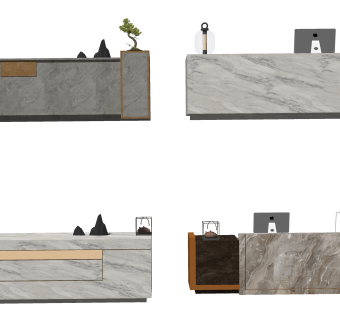 现代公司前台SU模型下载