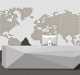 现代前台SU模型下载