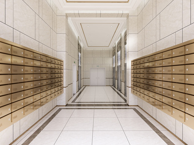 现代住宅建筑SU模型下载