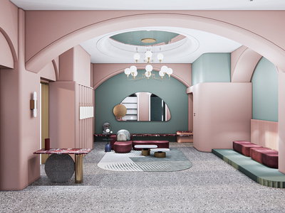 现代母婴店SU模型下载