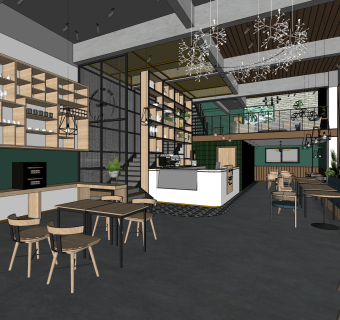 前台SU模型下载