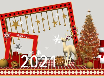 美式美陈SU模型下载