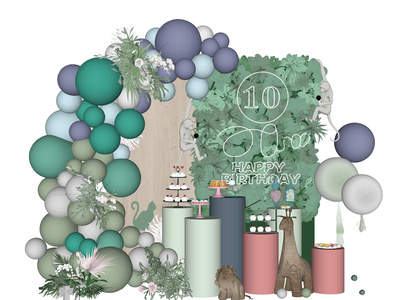 现代美陈SU模型下载